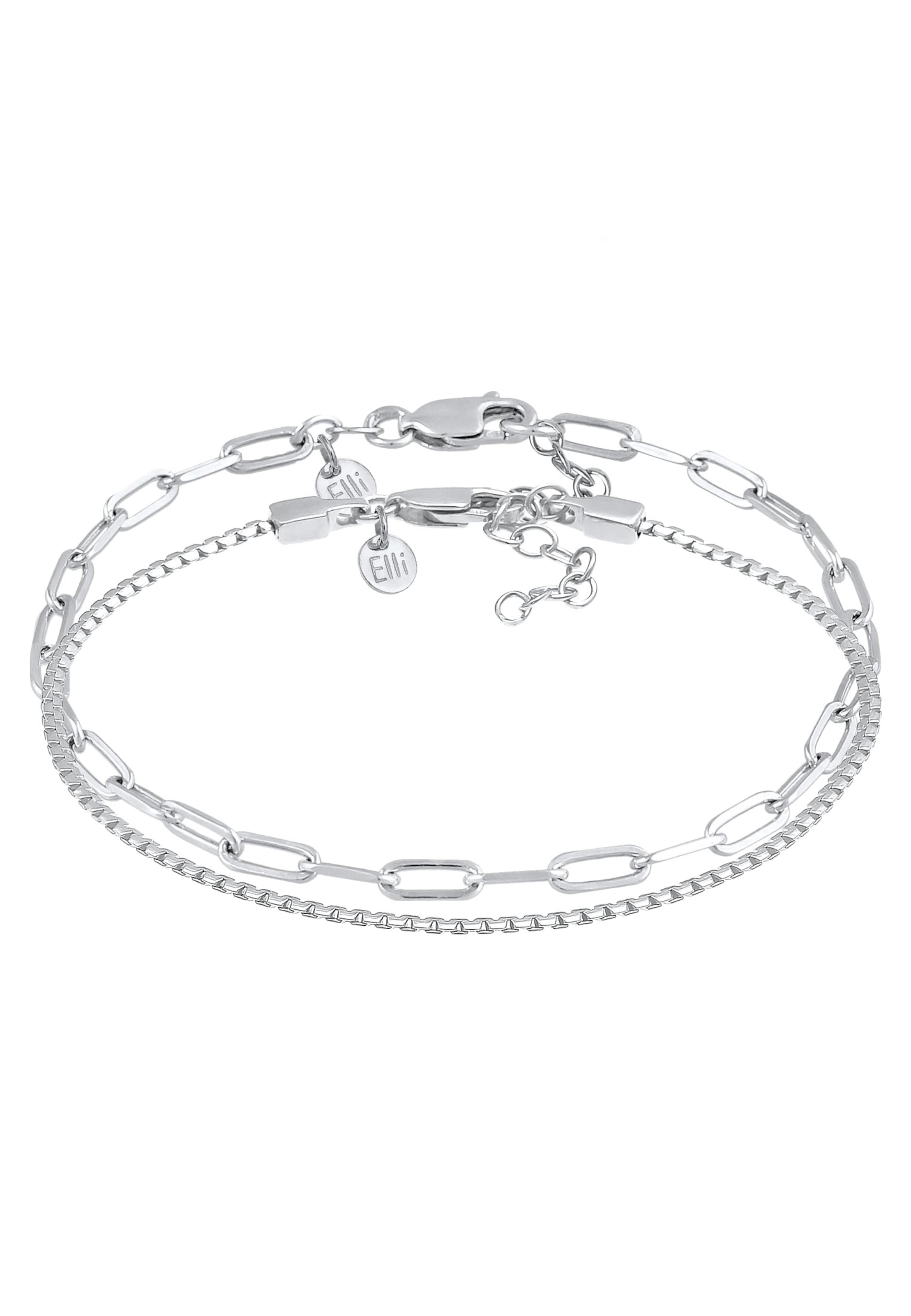 ELLI PREMIUM Armband in Zilver: voorkant