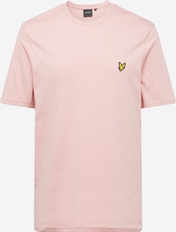 Lyle & Scott T-shirt i rosa: framsida