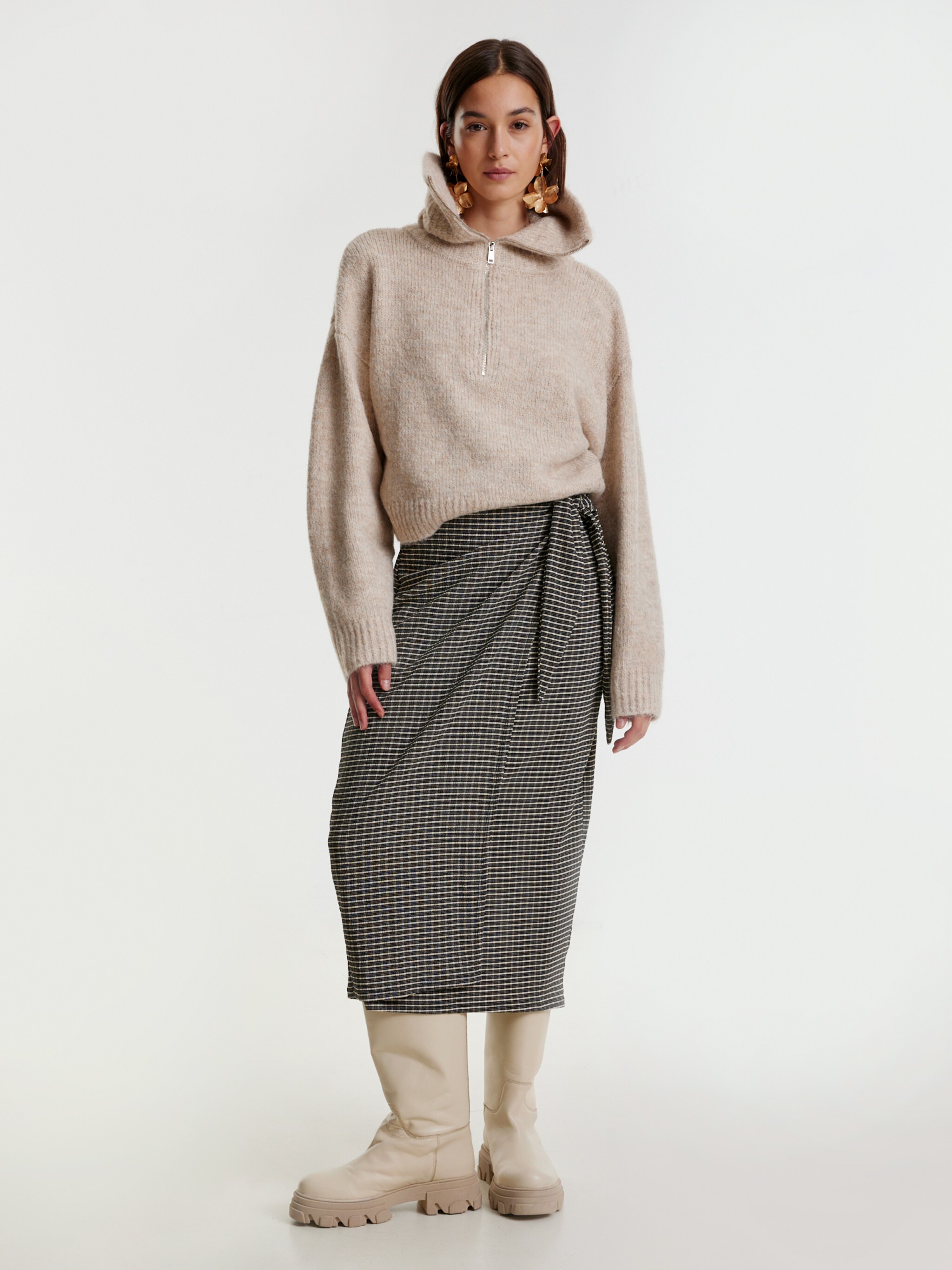 EDITED Producten Trui 'Zadie' Camel