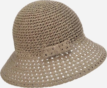 Seeberger Hat 'Hut' in Brown: front