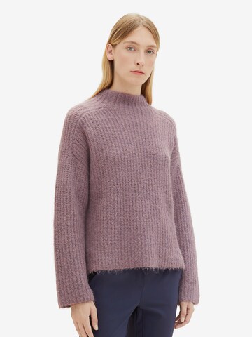 Pull-over TOM TAILOR en violet : devant