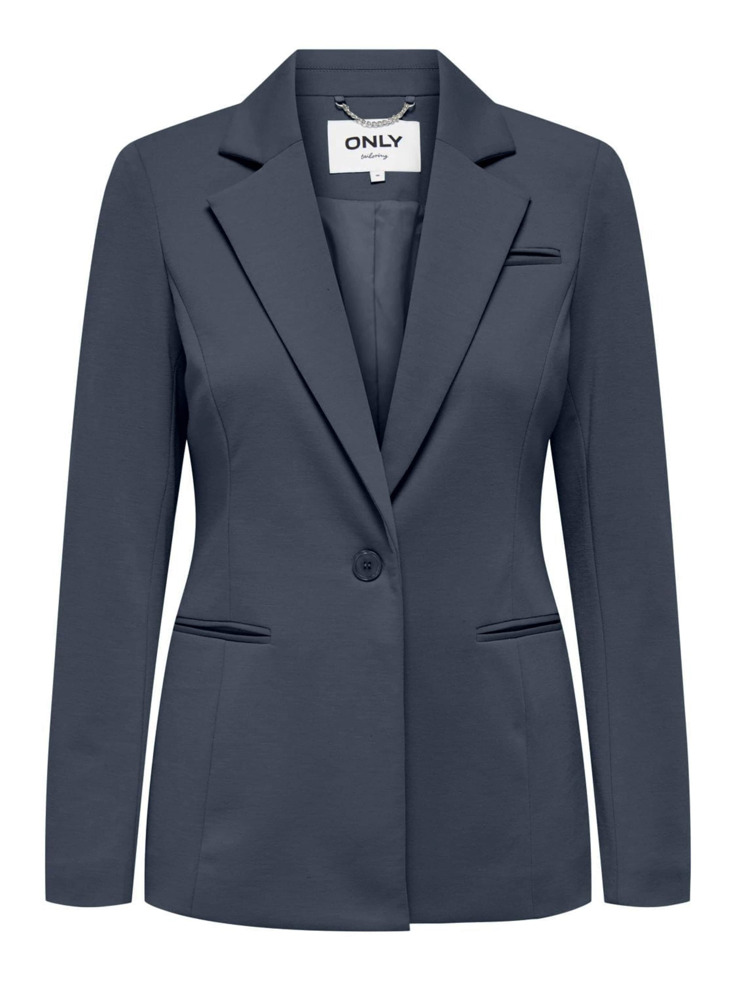 ONLY Blazers 'Peach' in Grijs: voorkant