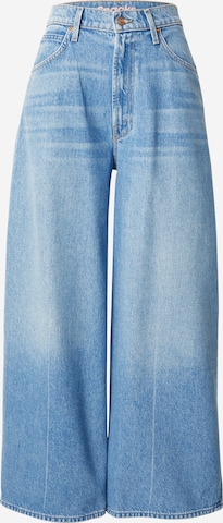 MOTHER Wide leg Jeans 'THE DINNER BELL' in Blauw: voorkant