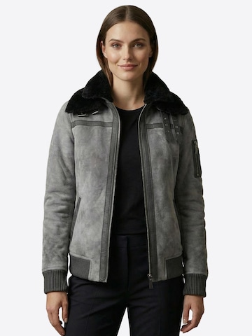 Crone Winter Jacket 'TALVI ELEPHANT' in Grey