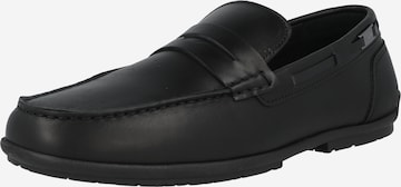 Calvin Klein - Mocasines en negro: frente