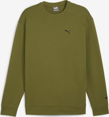 PUMA Sportsweatshirt 'Rad/Cal' in Groen: voorkant
