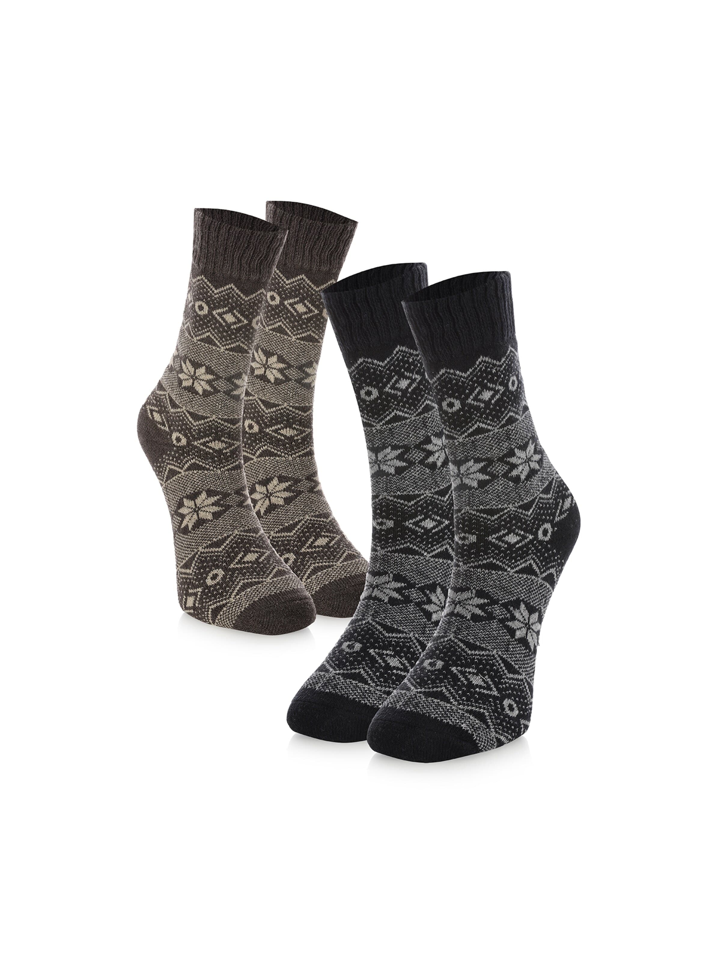 Crea Socks Sokken 'Winter' in Gemengde kleuren: voorkant