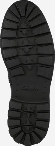 CLARKS Schnürschuh 'Batcombe Wing' in Schwarz