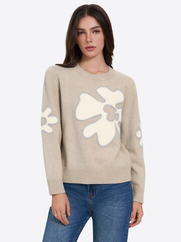 Imily Bela Pullover i beige: forside