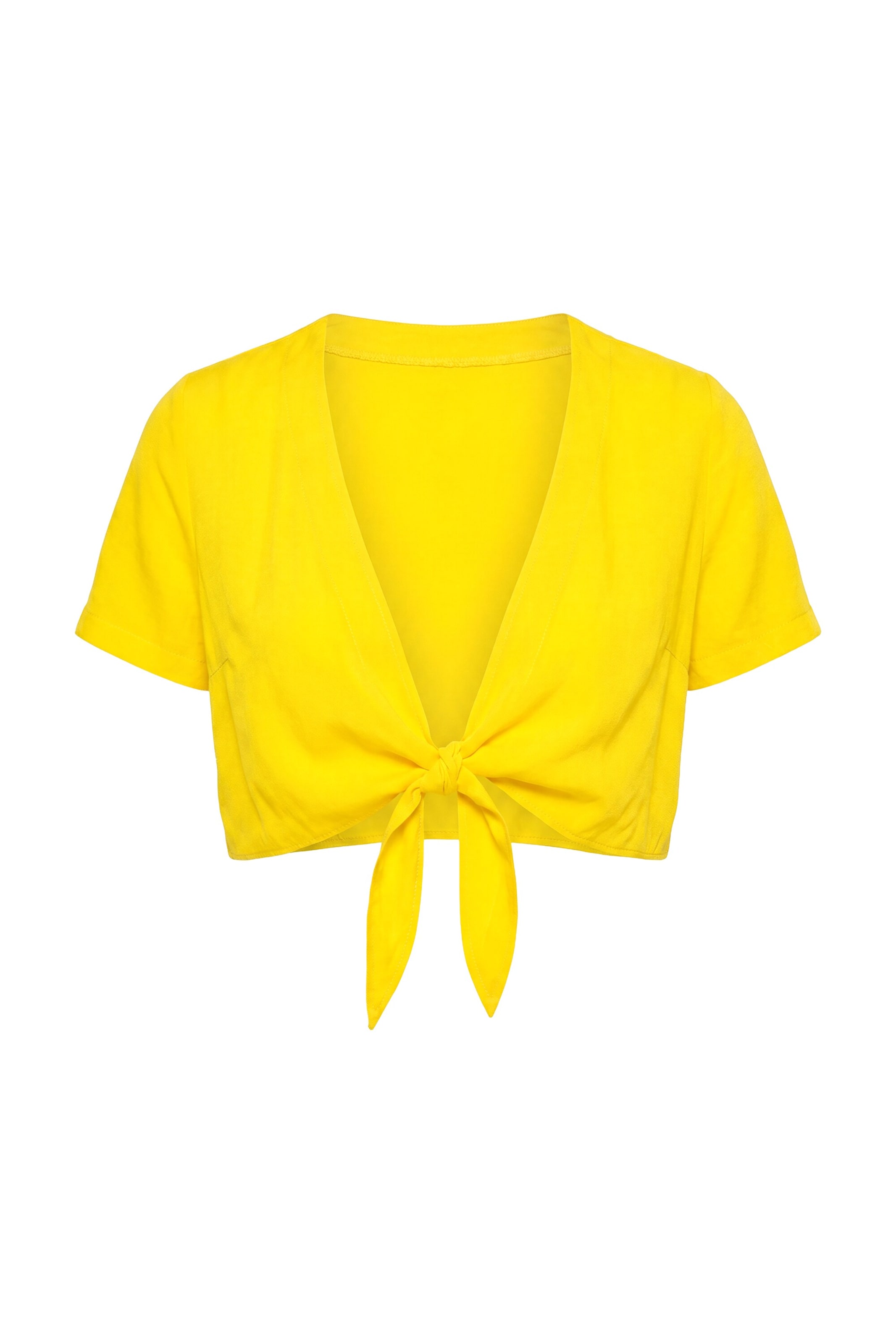 Angel of Style Blouse in Geel: voorkant