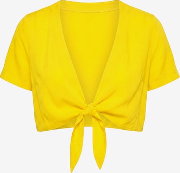 Angel of Style Blouse in Yellow: front