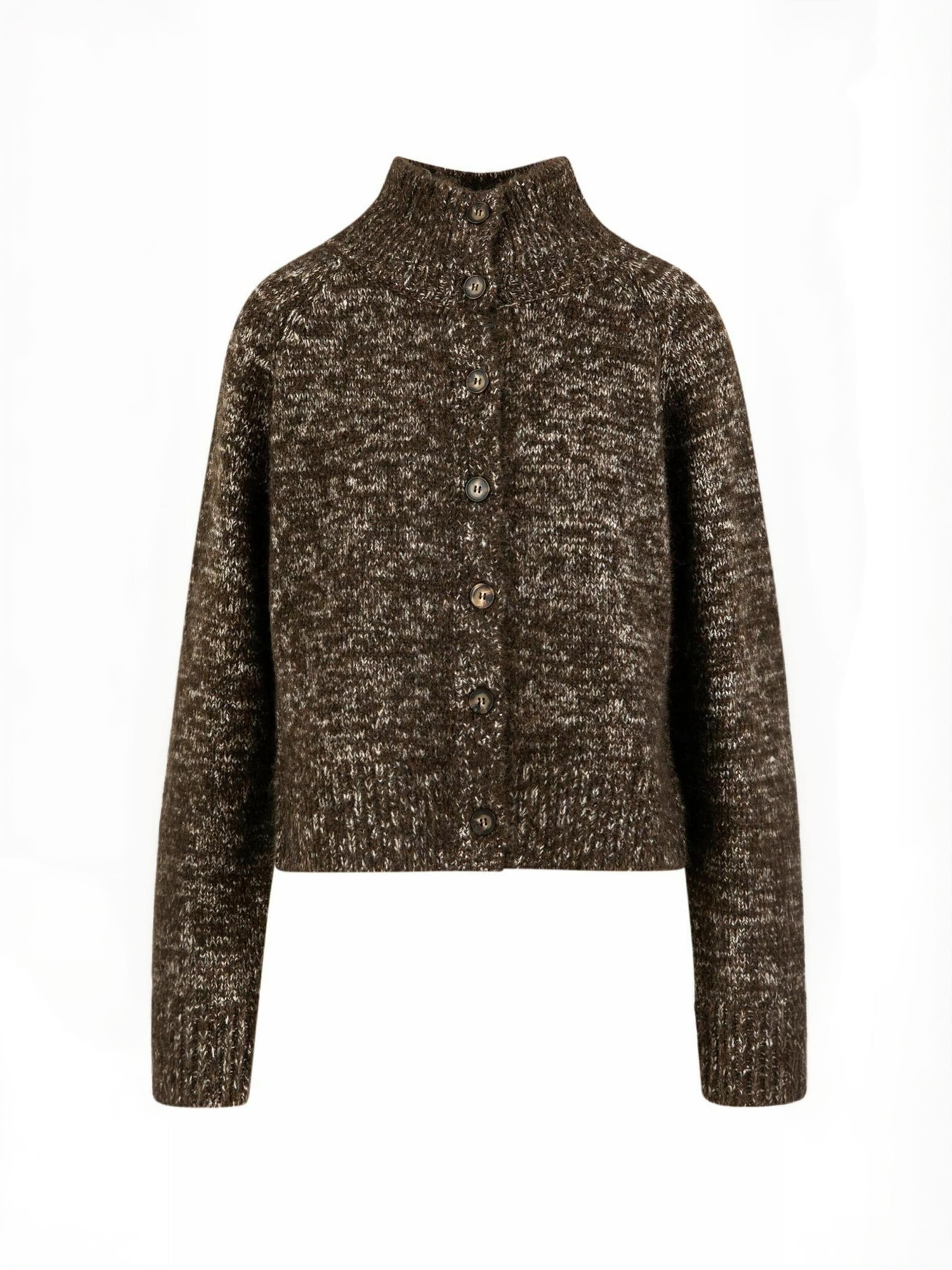 Giacchetta ' Knit ' di Coster Copenhagen in marrone: frontale
