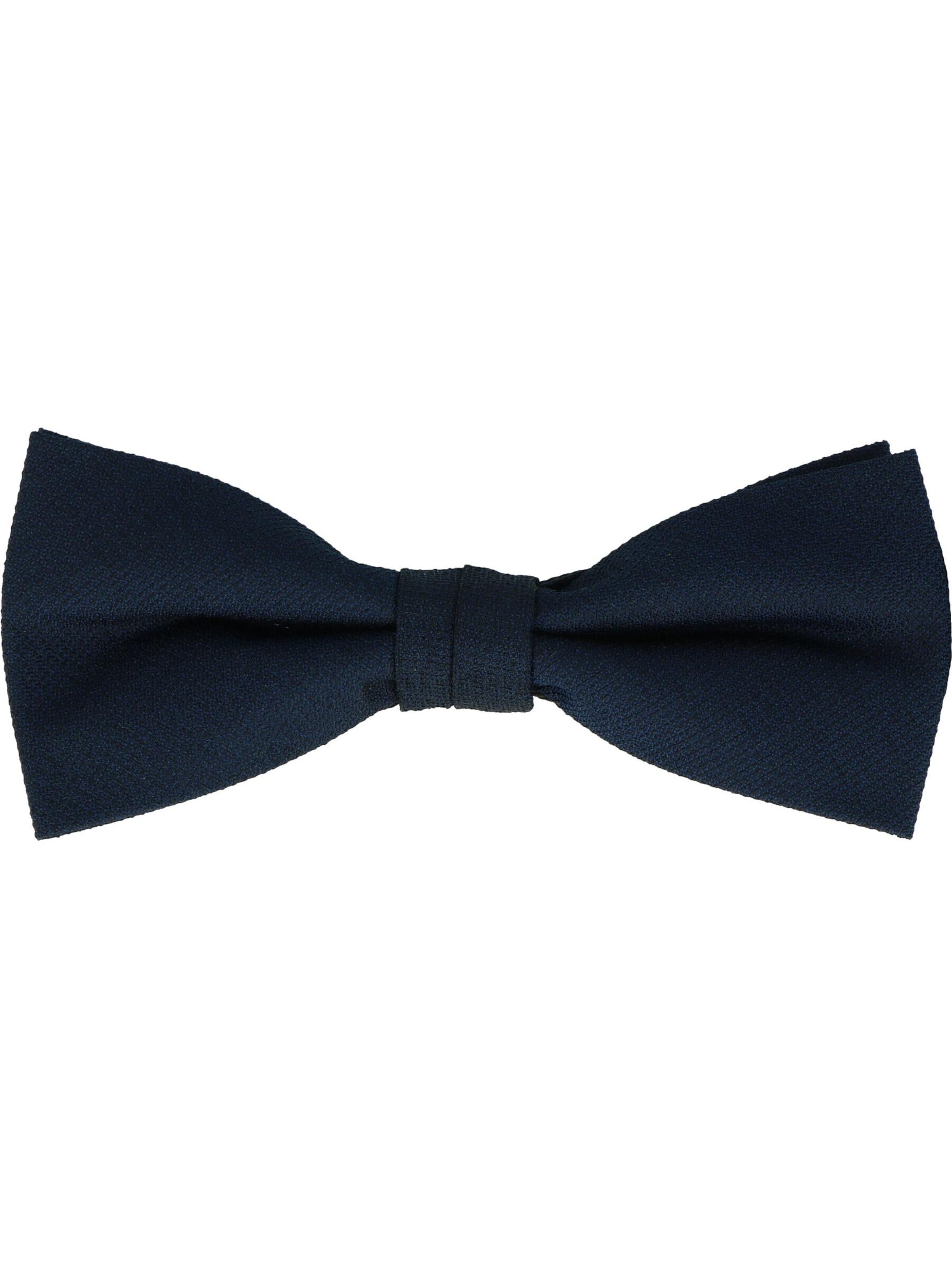 WILLEN Bow Tie 'Uni Struktur' in Blue: front