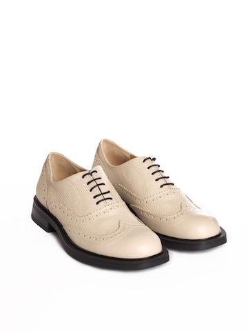 Flarelle Lace-up shoe 'Nivera' in Beige