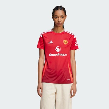ADIDAS PERFORMANCE Jersey 'Manchester United 24/25 Home' in Red
