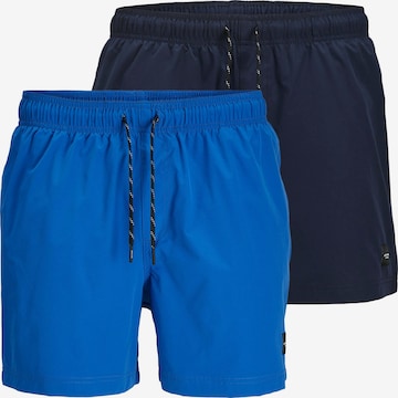 JACK & JONES Badeshorts i blå: forside