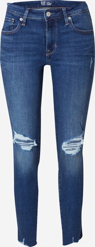 Skinny Jean GAP en bleu : devant