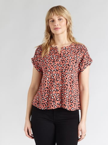 PIECES Blouse 'PCVIBE' in Orange: front