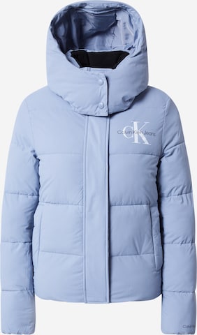 Calvin Klein Jeans Zimska jakna | modra barva: sprednja stran