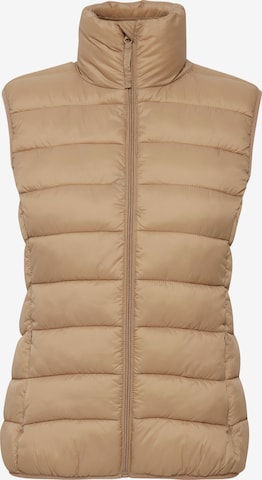 b.young Vest in Brown: front