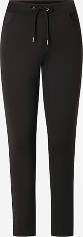 BASE LEVEL Regular Hose in Schwarz: Vorderseite