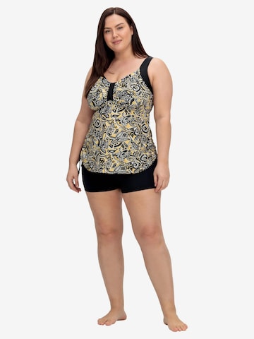 SHEEGO Tankini Top in Yellow