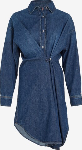 TOMMY HILFIGER Shirt Dress in Blue: front