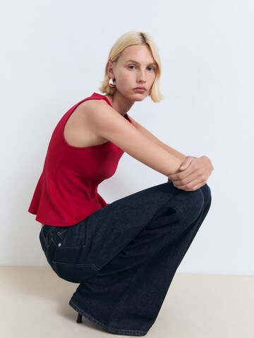 MANGO Top 'COQUI' in Red