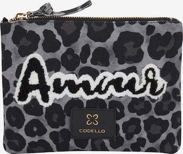 CODELLO Kosmetiktasche in Grau: Vorderseite