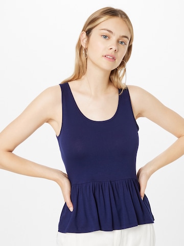 ABOUT YOU Top 'Alexis' in Blauw: voorkant