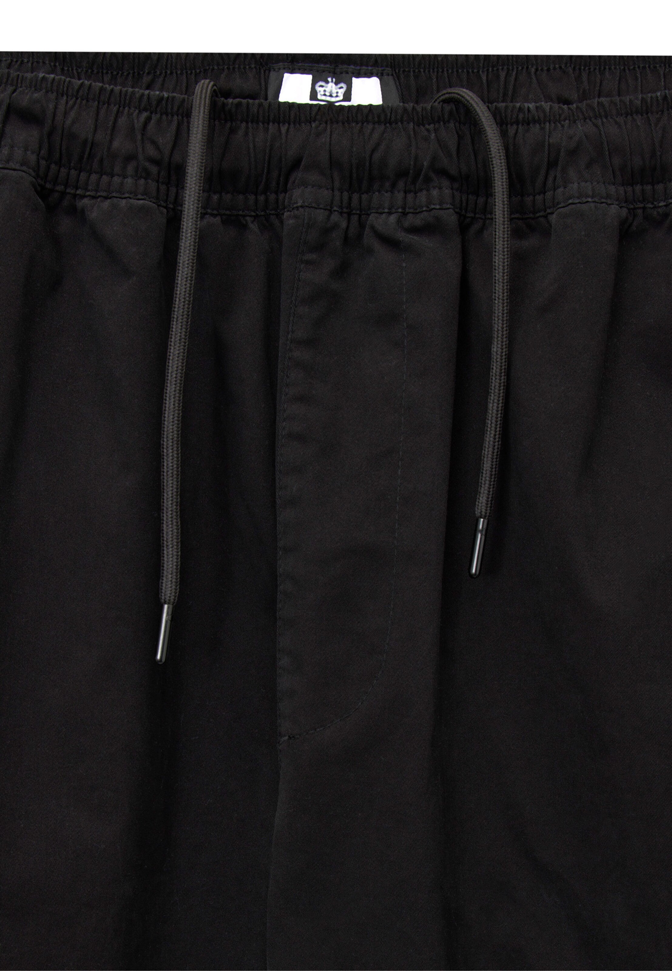 Effilé Pantalon cargo 'Pianemo' Weekend Offender en noir