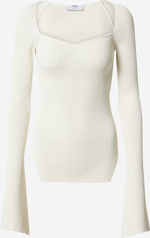 RÆRE by Lorena Rae Sweater 'Eleni' in White: front