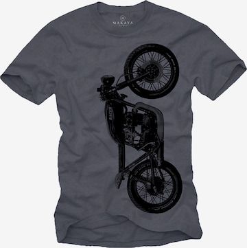 MAKAYA Shirt in Blue: front