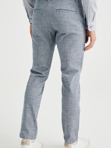 WE Fashion Slim fit Chino trousers in Blue