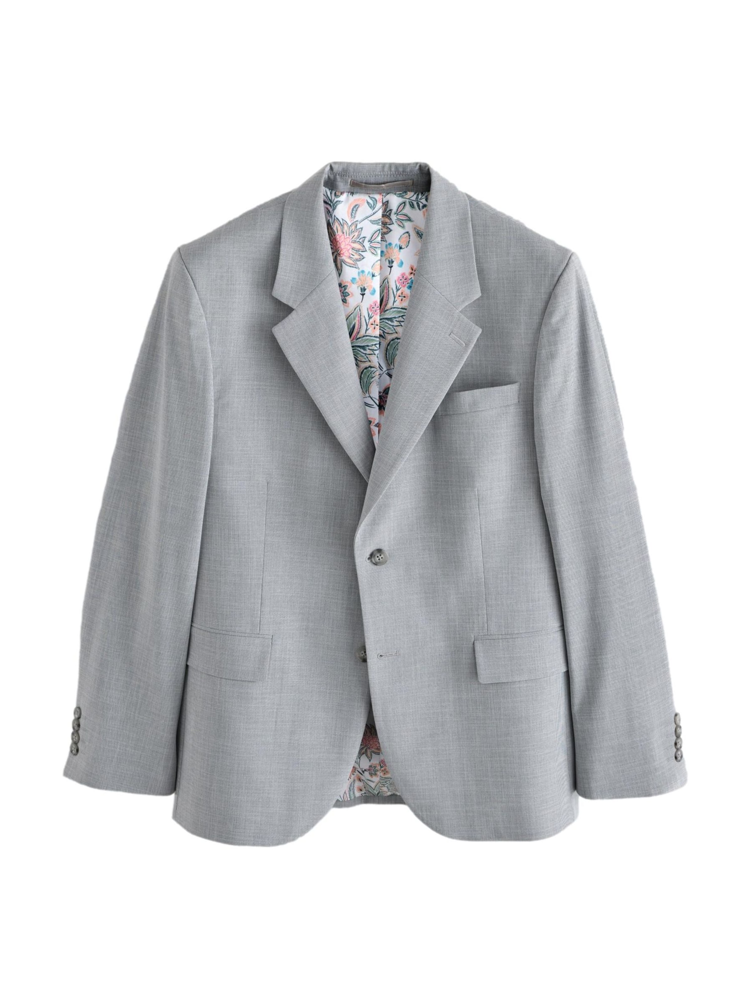 Next Regular Fit Sakko in Grau: Vorderseite