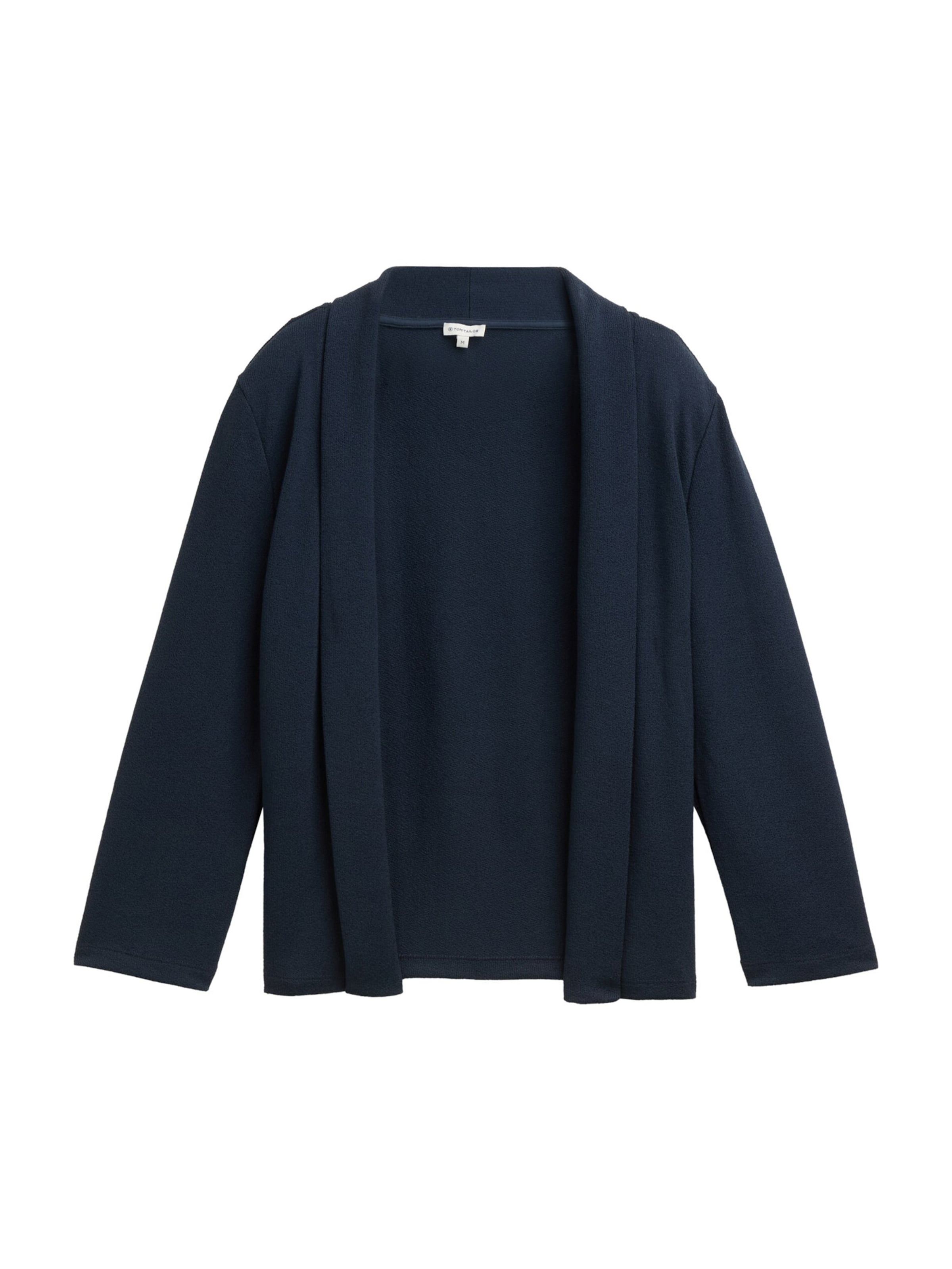 TOM TAILOR Knit cardigan in Blue: front