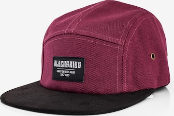 Blackskies Cap 'Port 5-Panel' in Rot: Vorderseite