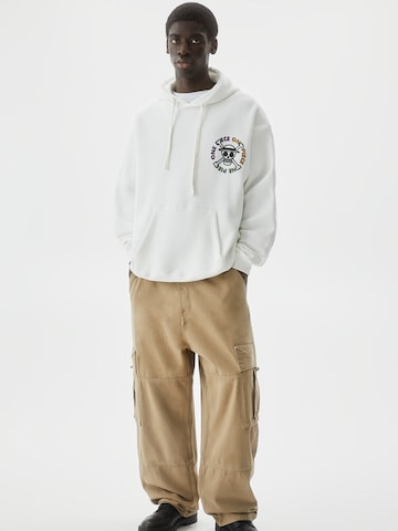 Pull&Bear Sweatshirt in Wit