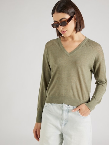 Pullover 'BENTE' di JDY in verde: frontale