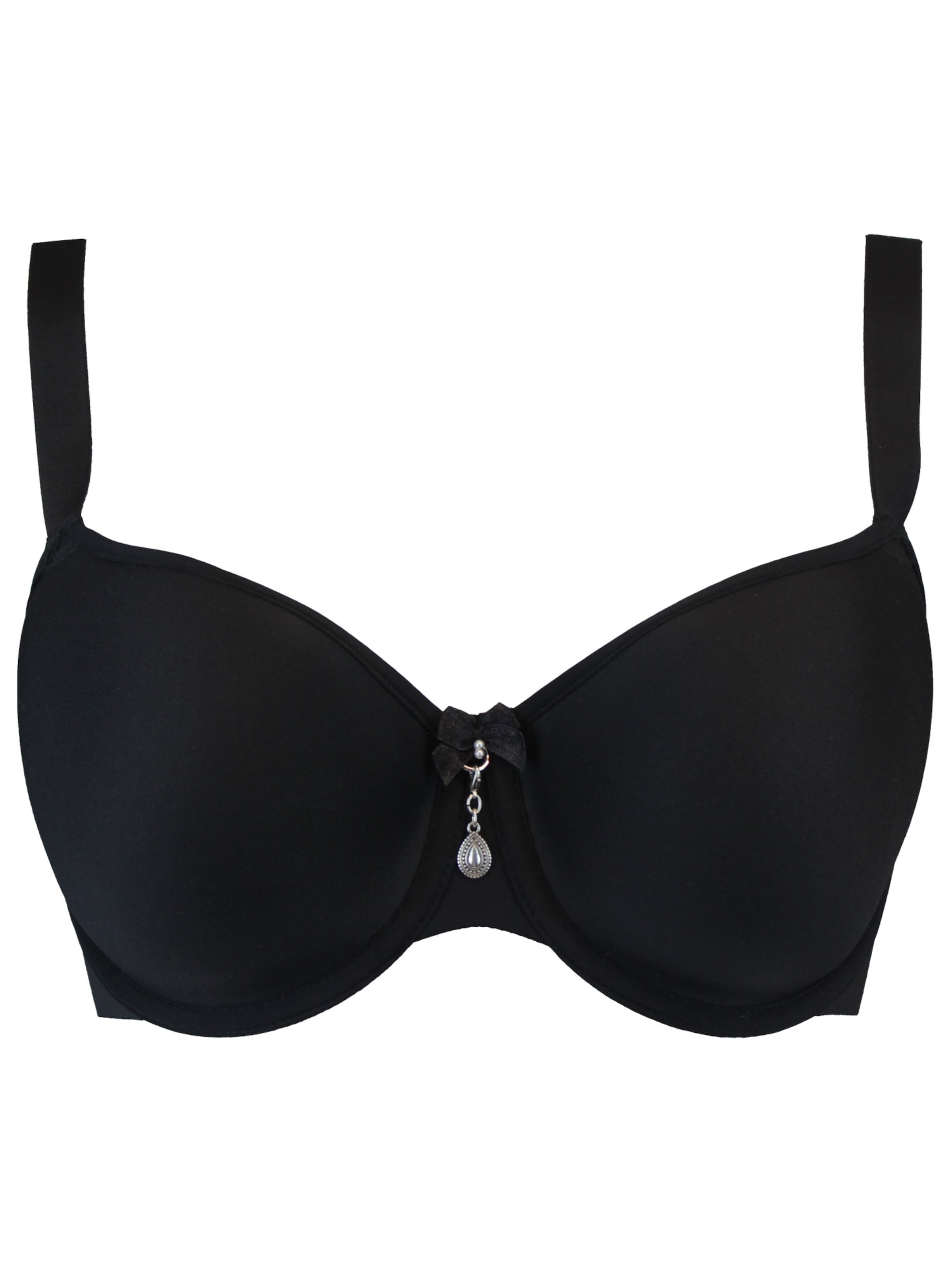 Invisible Soutien-gorge 'Grace' SugarShape en noir : devant