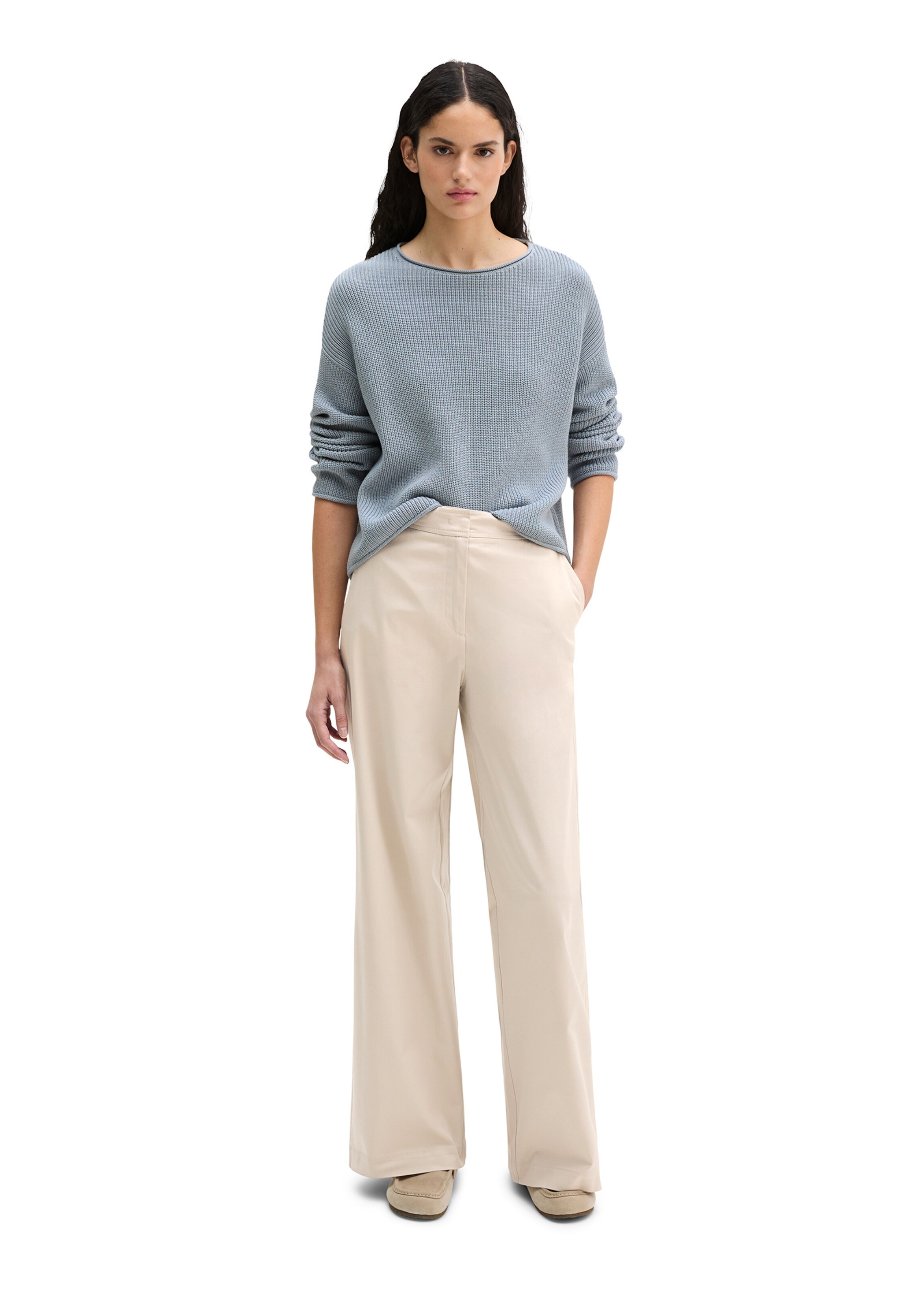 Marc O'Polo Strickpullover in Grau