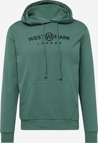 WESTMARK LONDON Sweatshirt 'SIGNATURE' in Groen: voorkant