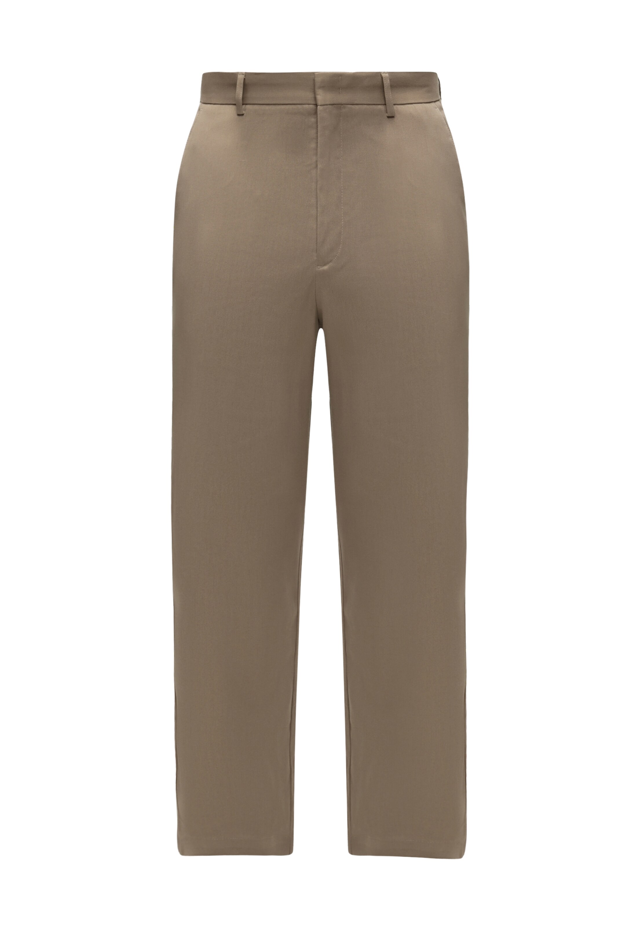 Regular Pantaloni eleganți de la Lindbergh pe bej: față