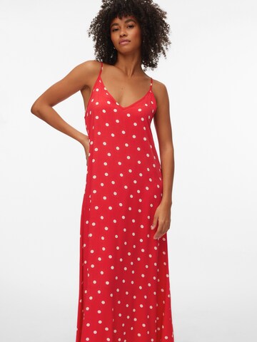 VERO MODA - Vestido 'VMKORA' en rojo