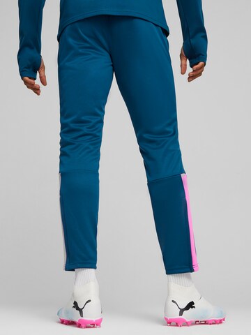 Coupe slim Pantalon de sport 'TeamLIGA' PUMA en bleu