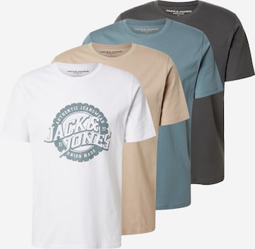 Jack & Jones PremiumMajica 'JPRBLUBARON' - smeđa boja: prednji dio