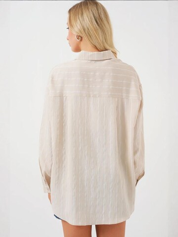 Bigdart Bluse in Beige