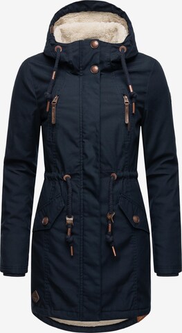 Parka d’hiver 'Elsie' Ragwear en bleu : devant