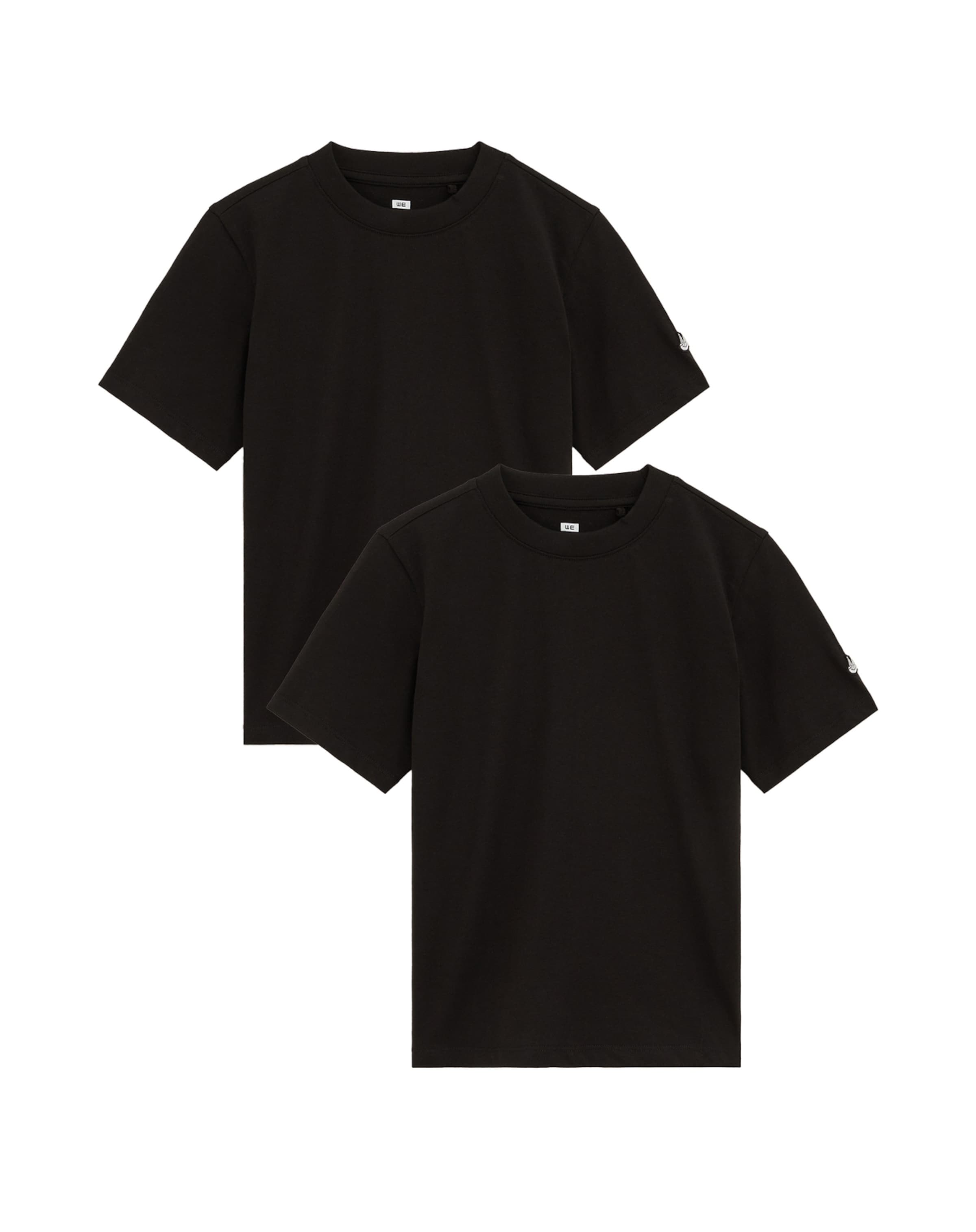 WE Fashion Paita värissä musta: etupuoli