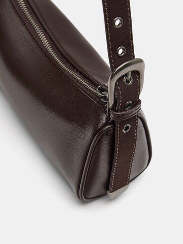Pull&Bear Skuldertaske i brun